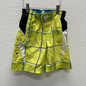 OP Ocean Pacific Boys Youth Sz. XS 4 5 Swim Shorts Board Surf Trunks Mesh Lined
